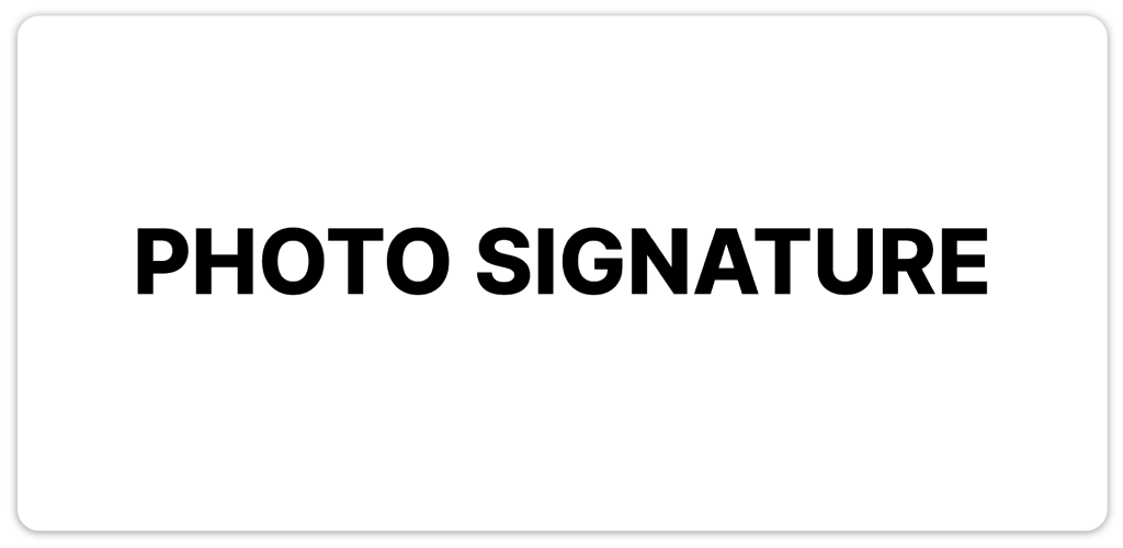 photo signature
